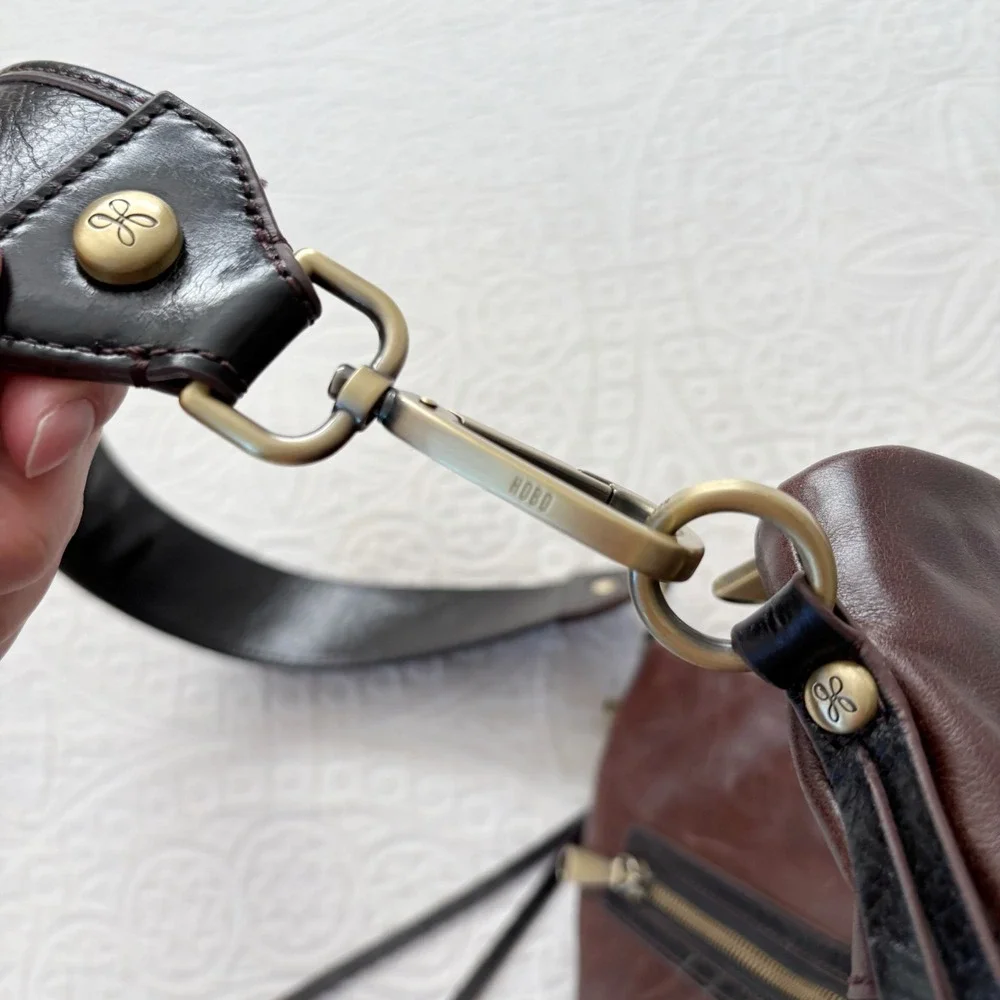 Hobo International Canyon Leather Shoulder Bag, Dark‎ Brown